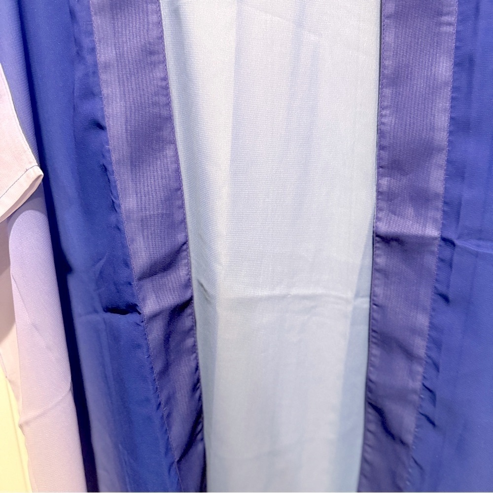 NEW Purple Ombré Sheer Kimono Top - Picture 9 of 9